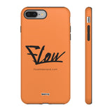 FLOW (Orange)-Phone Case-Printify-iPhone 8 Plus-Matte-Movvy