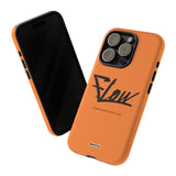 FLOW (Orange)-Phone Case-Printify-Movvy