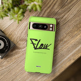 FLOW (Lime)-Phone Case-Printify-Movvy