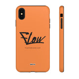FLOW (Orange)-Phone Case-Printify-iPhone XS MAX-Glossy-Movvy