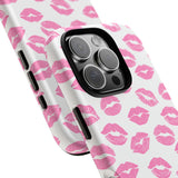 Pink Lips-Phone Case-Printify-Movvy