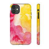 Sunset Watercolor-Phone Case-Printify-iPhone 11-Glossy-Movvy