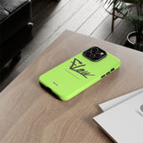 FLOW (Lime)-Phone Case-Printify-Movvy