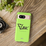 FLOW (Lime)-Phone Case-Printify-Movvy