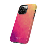 Sunset Brushstrokes-Phone Case-Printify-Movvy