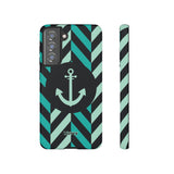 Herringbone-Phone Case-Printify-Samsung Galaxy S21 FE-Matte-Movvy