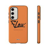 FLOW (Orange)-Phone Case-Printify-Samsung Galaxy S23-Glossy-Movvy