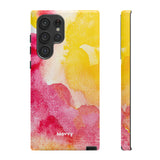 Sunset Watercolor-Phone Case-Printify-Samsung Galaxy S22 Ultra-Glossy-Movvy