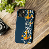 Anchored-Phone Case-Printify-Movvy