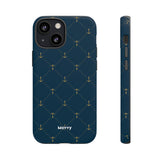 Anchor Quilt-Phone Case-Printify-iPhone 13 Mini-Matte-Movvy