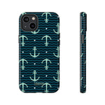 Anchor Hearts-Phone Case-iPhone 14 Plus-Glossy-Movvy
