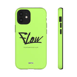 FLOW (Lime)-Phone Case-Printify-Movvy