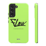FLOW (Lime)-Phone Case-Printify-Movvy