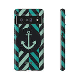 Herringbone-Phone Case-Printify-Google Pixel 6 Pro-Glossy-Movvy