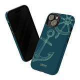 Wheel and Anchor-Phone Case-Printify-Movvy