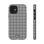 Houndstooth-Phone Case-iPhone 12 Mini-Matte-Movvy