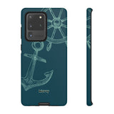 Wheel and Anchor-Phone Case-Printify-Samsung Galaxy S20 Ultra-Matte-Movvy