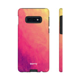 Sunset Brushstrokes-Phone Case-Printify-Samsung Galaxy S10E-Matte-Movvy