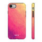 Sunset Brushstrokes-Phone Case-Printify-iPhone 8-Glossy-Movvy