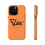 FLOW (Orange)-Phone Case-Printify-iPhone 14 Pro Max-Glossy-Movvy