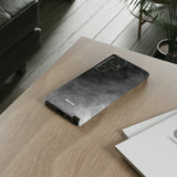 Grayscale Brushstrokes-Phone Case-Printify-Movvy