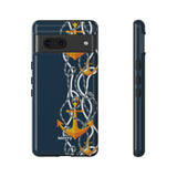 Anchored-Phone Case-Printify-Google Pixel 7-Glossy-Movvy