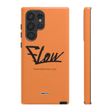 FLOW (Orange)-Phone Case-Printify-Samsung Galaxy S22 Ultra-Glossy-Movvy