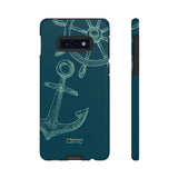Wheel and Anchor-Phone Case-Printify-Samsung Galaxy S10E-Glossy-Movvy