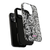 Laced Fleurs-Phone Case-Printify-Movvy