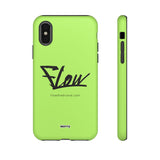 FLOW (Lime)-Phone Case-Printify-Movvy