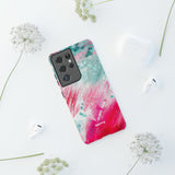 Aquaberry Brushstrokes-Phone Case-Printify-Movvy