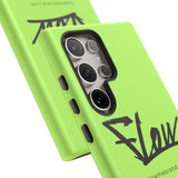 FLOW (Lime)-Phone Case-Printify-Movvy