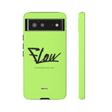 FLOW (Lime)-Phone Case-Printify-Movvy