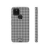 Houndstooth-Phone Case-Google Pixel 5 5G-Glossy-Movvy