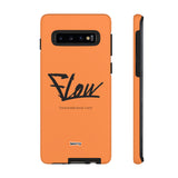 FLOW (Orange)-Phone Case-Printify-Samsung Galaxy S10-Glossy-Movvy