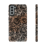 Laced in the Nude-Phone Case-Samsung Galaxy S21 Plus-Glossy-Movvy