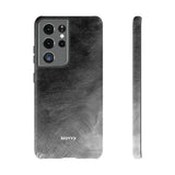 Grayscale Brushstrokes-Phone Case-Printify-Samsung Galaxy S21 Ultra-Glossy-Movvy