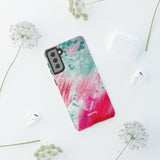 Aquaberry Brushstrokes-Phone Case-Printify-Movvy