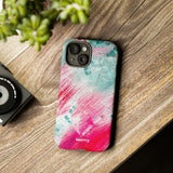 Aquaberry Brushstrokes-Phone Case-Printify-Movvy
