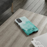 Aquamarine Watercolor-Phone Case-Printify-Movvy