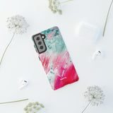 Aquaberry Brushstrokes-Phone Case-Printify-Movvy