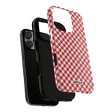 Gingham-Phone Case-Printify-Movvy