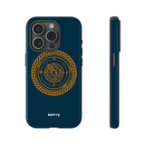 Compass-Phone Case-Printify-iPhone 15 Pro-Glossy-Movvy
