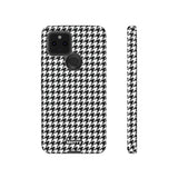 Houndstooth-Phone Case-Google Pixel 5 5G-Matte-Movvy