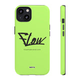 FLOW (Lime)-Phone Case-Printify-Movvy