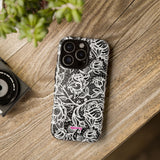 Laced Fleurs-Phone Case-Printify-Movvy