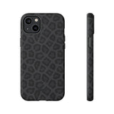 Onyx Leopard-Phone Case-Printify-iPhone 14 Plus-Matte-Movvy