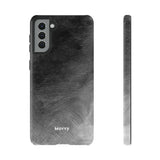 Grayscale Brushstrokes-Phone Case-Printify-Samsung Galaxy S21 Plus-Glossy-Movvy