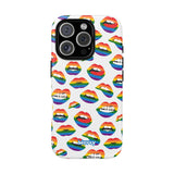 Rainbow Kiss-Phone Case-Printify-iPhone 16 Pro-Matte-Movvy