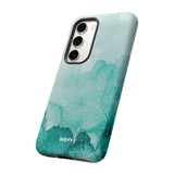 Aquamarine Watercolor-Phone Case-Printify-Movvy